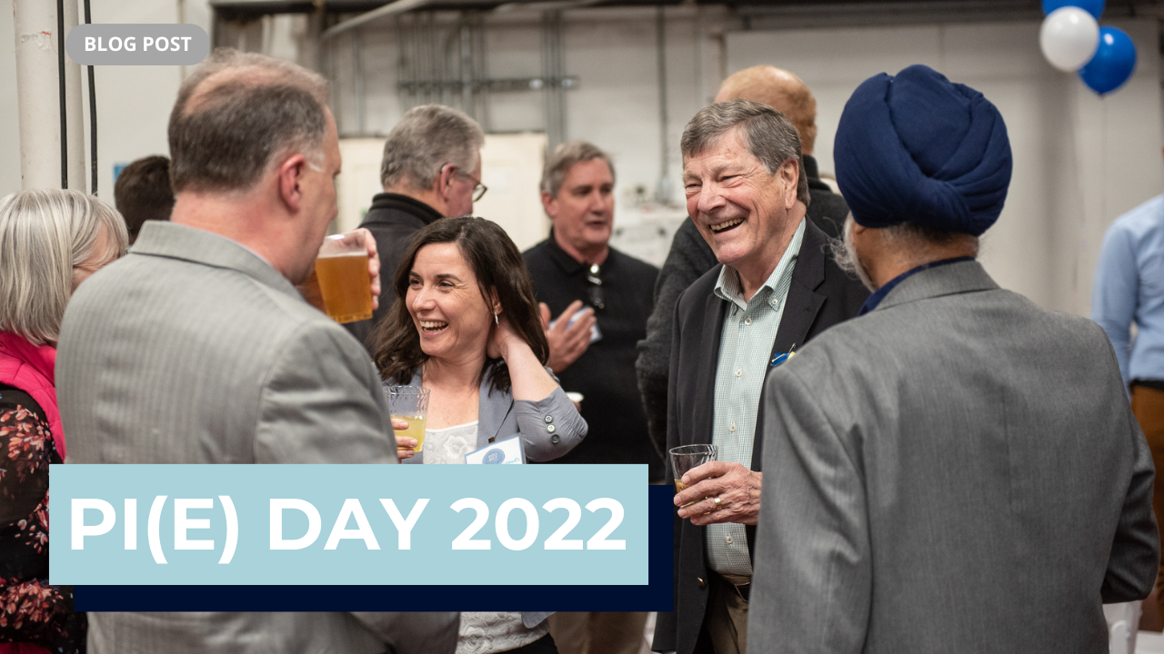 Members share a laugh at PI(E) day 2022