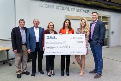 Group photo of representatives from Lactation Innovations