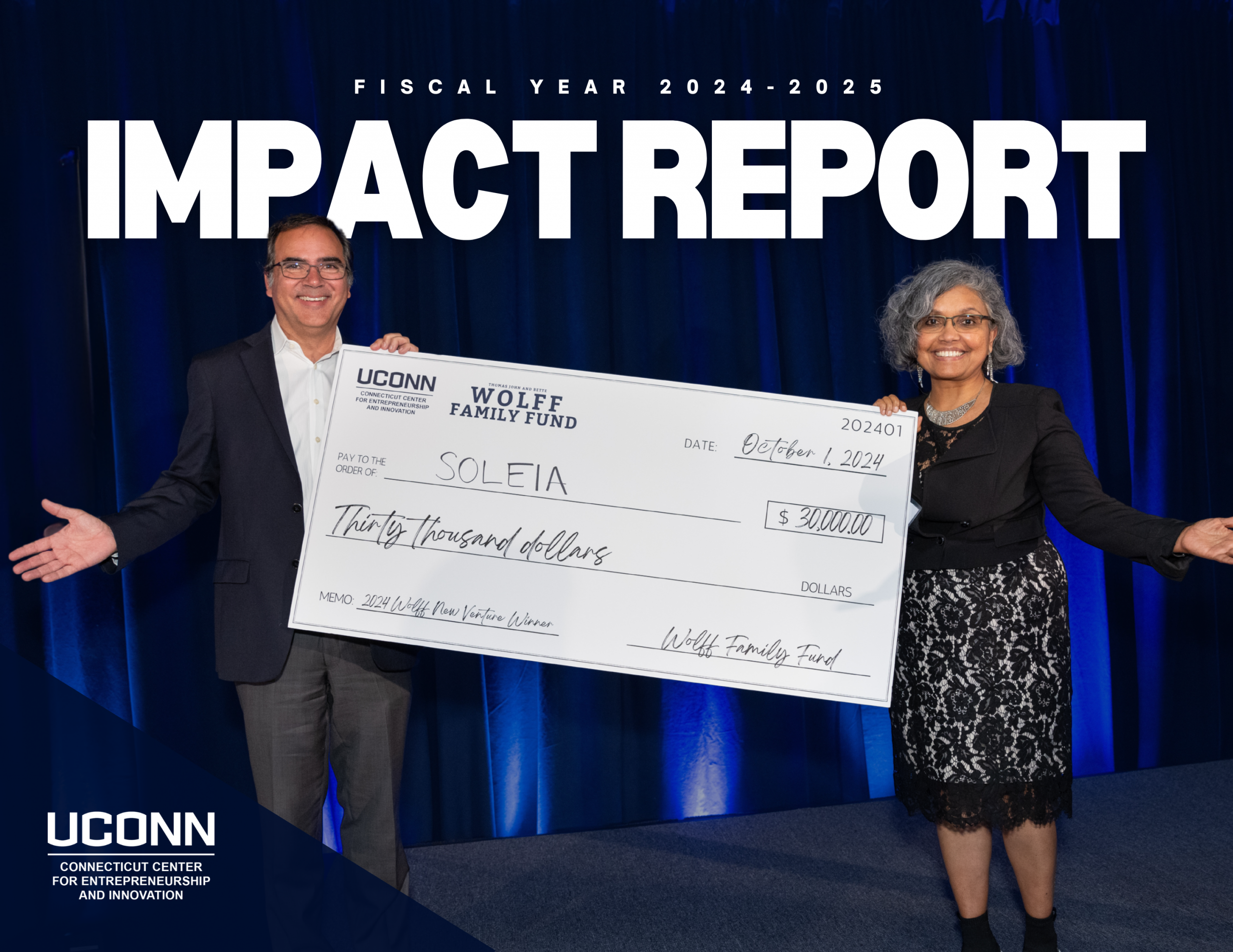 impact report cover page