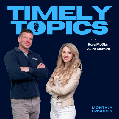 Timely Topics podcast cover