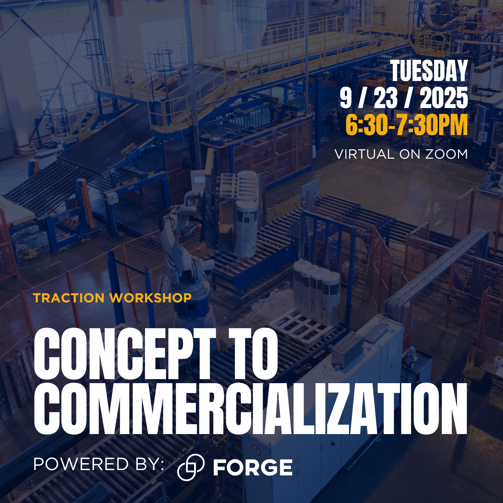concept to commercialization virtual workshop
