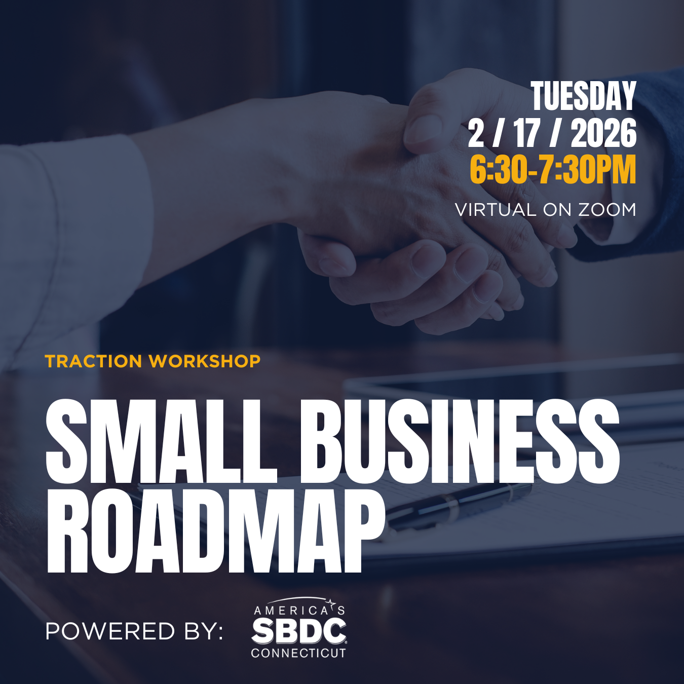 small business roadmap on February 17 with Michelle Augustyn