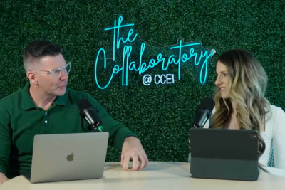 Jen and Rory on the podcast