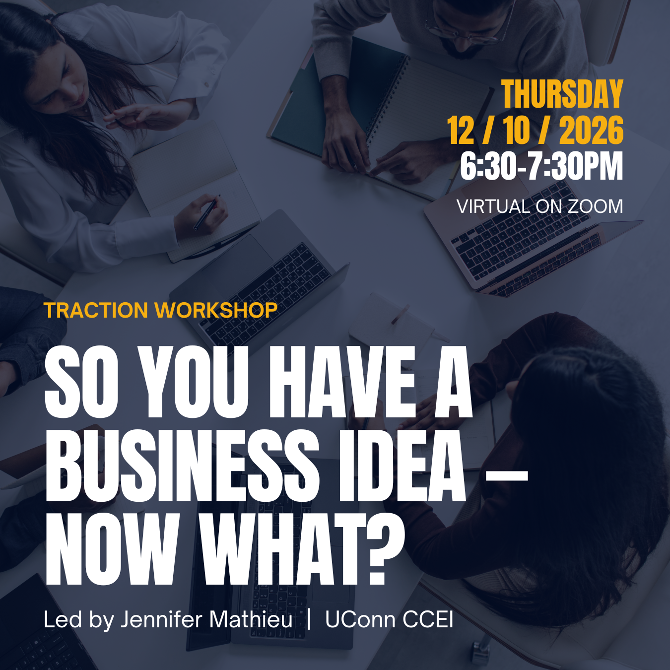 communicating for impact in entrepreneurship virtual workshop on April 7